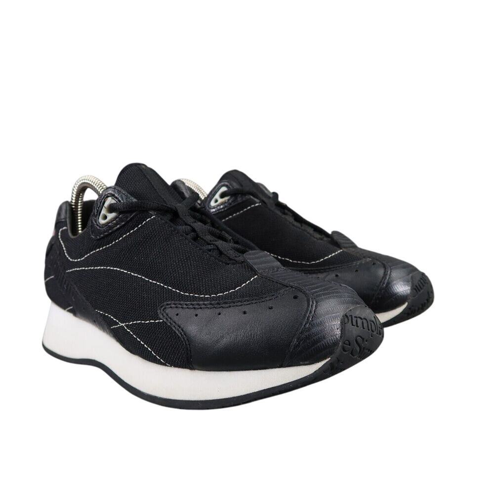 Simple Shoes Womens 7 Sneakers Fashion Lifestyle Leather Comfort Classic Black